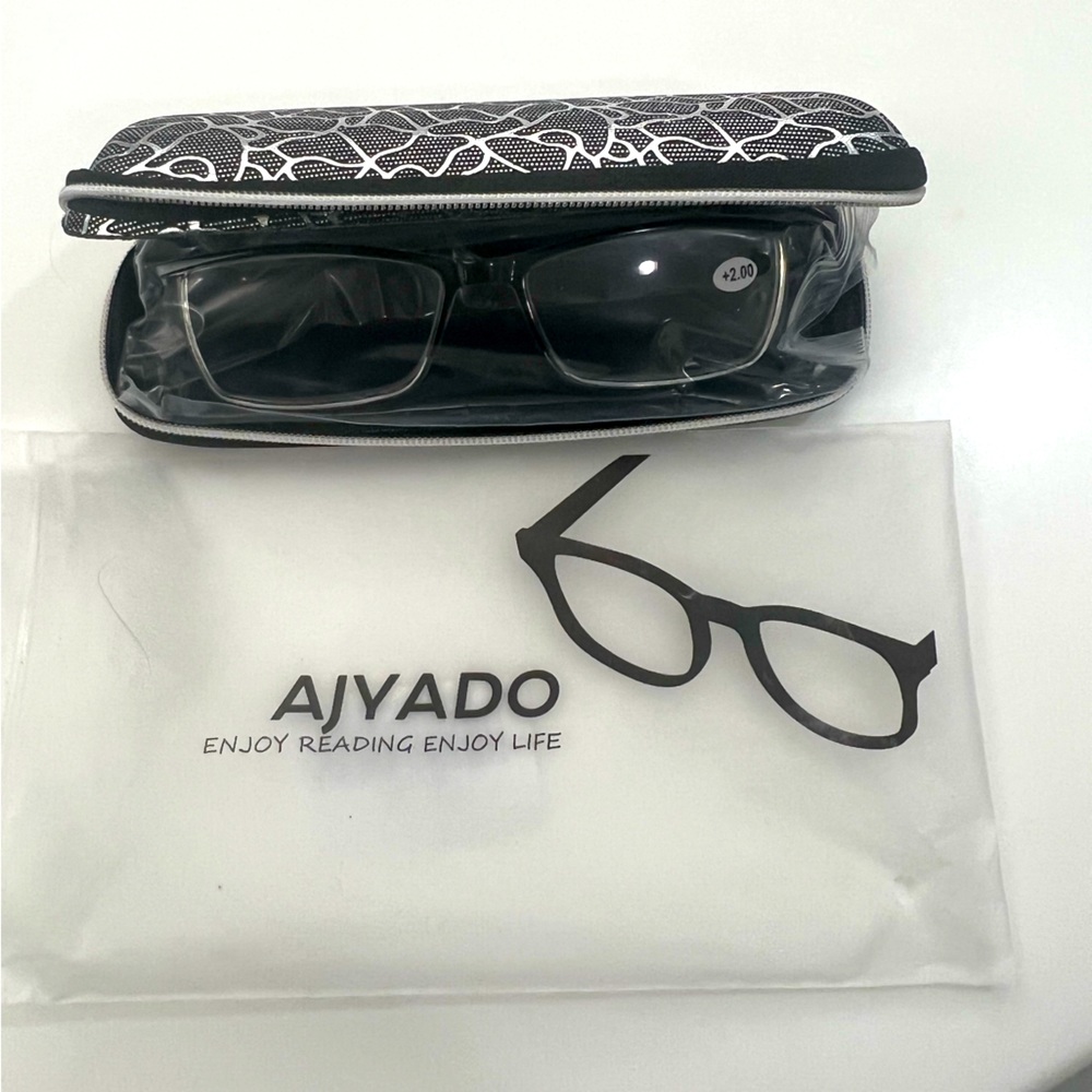 2pr Ajyado Readers +200 Magnification New